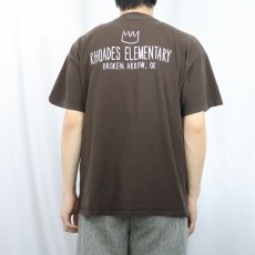 画像3: "WILD ABOUT READING" 絵本パロディプリントTシャツ BROWN L (3)