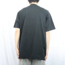画像3: 90's USA製 "REFUGE FOR REFUGEES" 支援団体プリントTシャツ BLACK L (3)