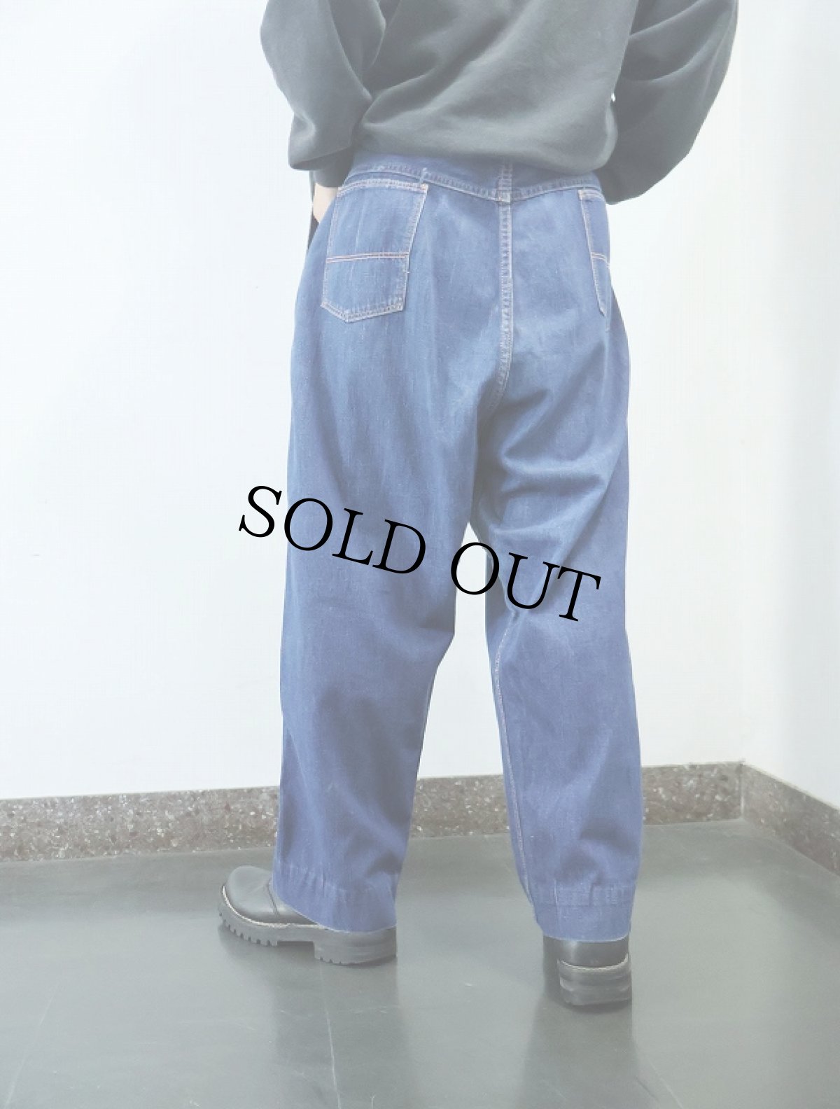 画像3: 60's  Jeanies by BLUE BELL デニムランチパンツ W38 (3)