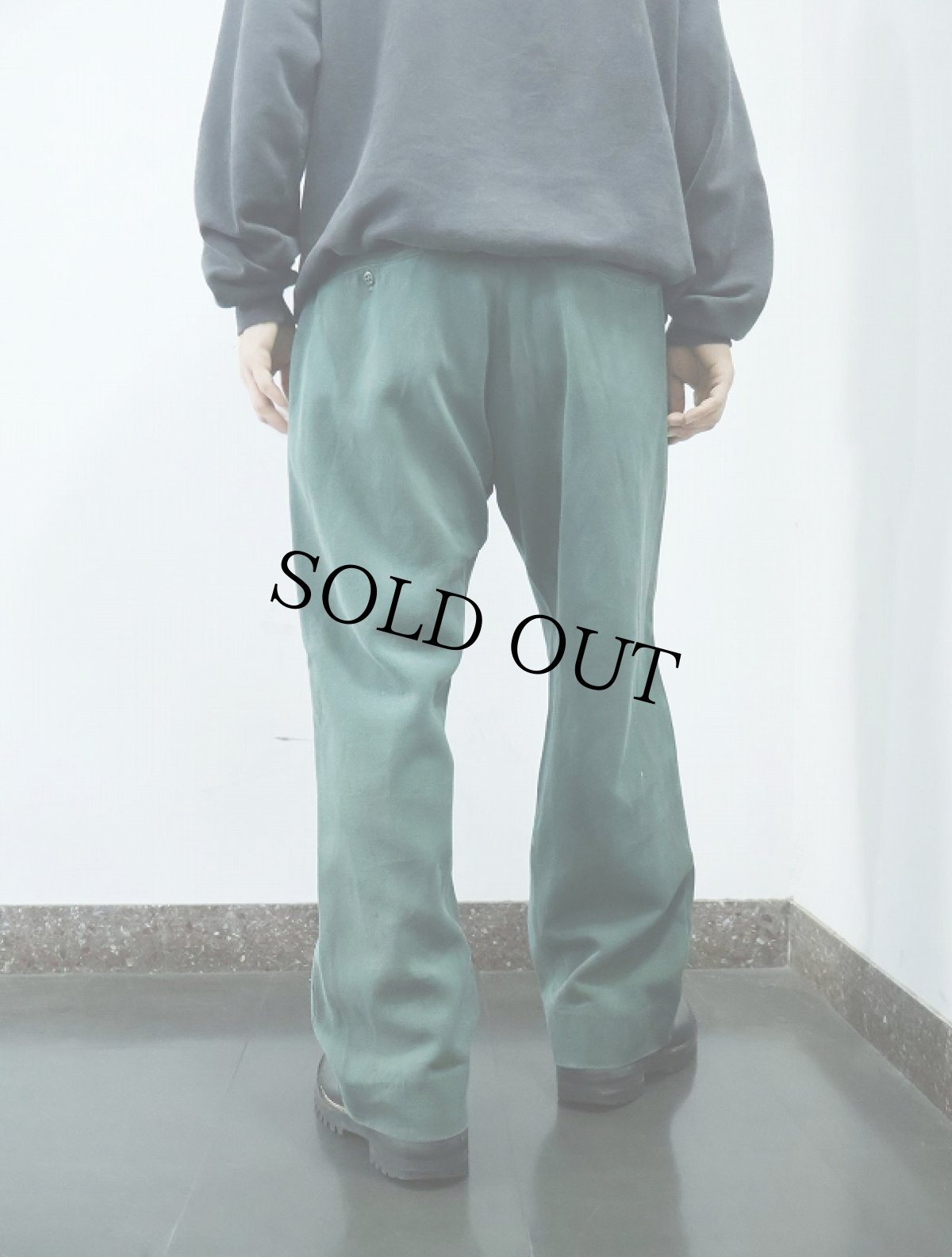 画像3: 【SALE】 〜60's ウィップコード ワークパンツ W31 (3)