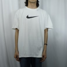 画像2: 90's NIKE USA製 ロゴプリントTシャツ L (2)