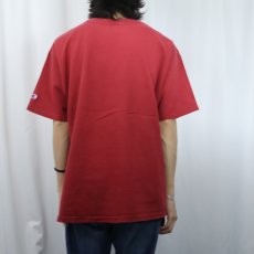 画像3: 90's Champion 青刺繍タグ 後期 USA製 後期 ロゴプリントTシャツ XL (3)