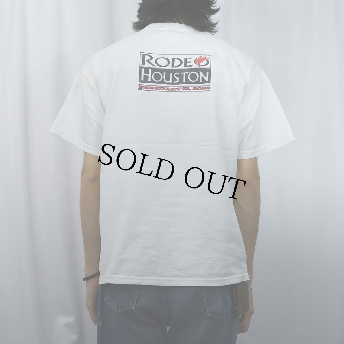 画像4: 2000's ZZ Top "RODEO HOUSTON" ロックバンドプリントTシャツ L (4)