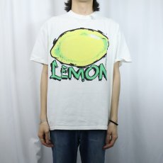 画像2: 80〜90's "LEMON" レモンプリントTシャツ (2)