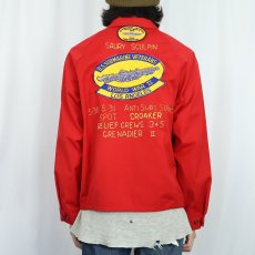 画像4: 70's SPORTSMASTER ワッペンカスタム×チェーン刺繡 スイングトップ L (4)