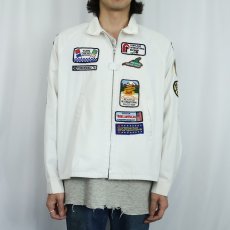 画像3: 70's SPORTSMASTER ワッペンカスタム スイングトップ L (3)