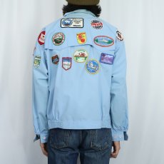 画像3: 80's〜 astorONE ワッペンカスタム コットン×ポリエステルスイングトップ L (3)