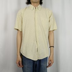 画像2: 60's Bolter Company 3点留め ドット柄 コットンボタンダウンシャツ (2)
