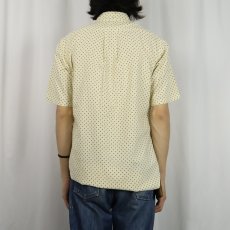 画像3: 60's Bolter Company 3点留め ドット柄 コットンボタンダウンシャツ (3)