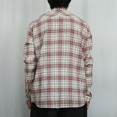 画像3: 2011SS Patagonia "ORGANIC COTTON" チェック柄 ちりめんシャツ L (3)