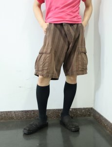 画像2: 2013SS Patagonia "ORGANIC COTTON" チェック柄 コットンカーゴショーツ W36 (2)