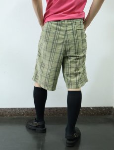 画像3: 2000's Patagonia チェック柄 シアサッカーショーツ W37 (3)