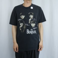 画像2: 2000's THE BEATLES ロックバンドTシャツ BLACK (2)