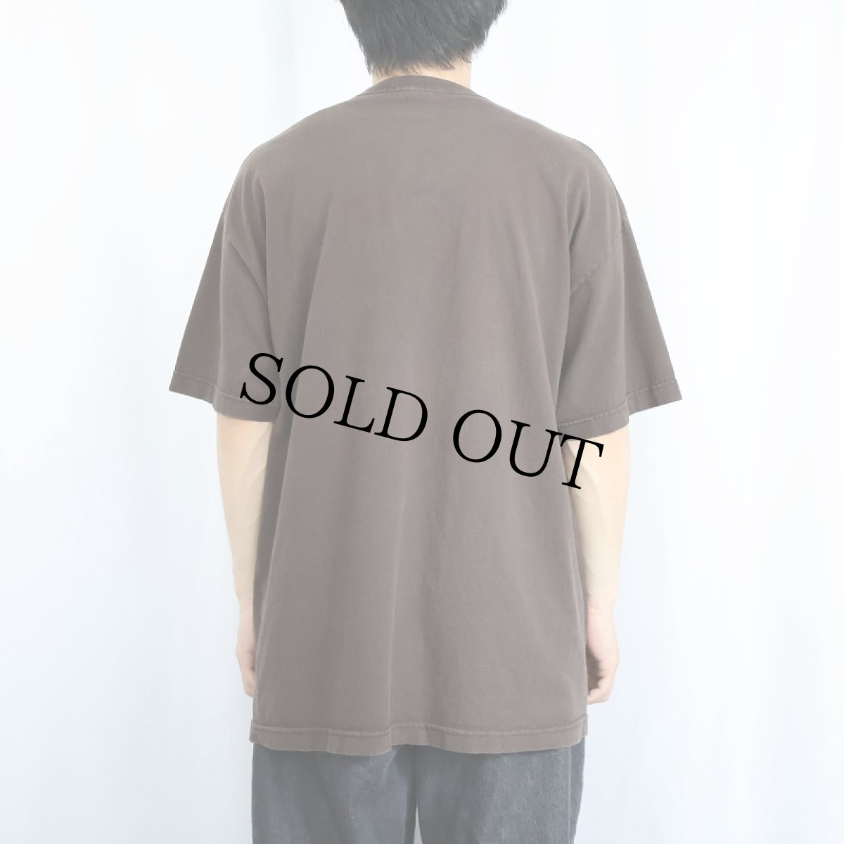 画像3: 2000's THE BEATLES "LET IT BE" ロックバンドプリントTシャツ BROWN XL (3)