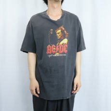 画像3: 90's AC/DC "LIVE AT DONINGTON" ロックバンドTシャツ BLACK (3)