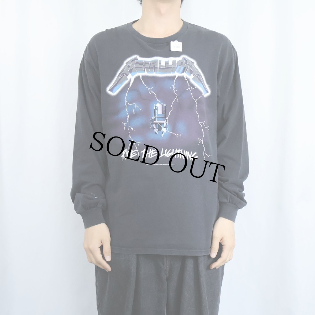 画像2: 2000's METALLICA "RIDE THE LIGHTING" ロックバンドアルバムロンＴ Ｌ (2)