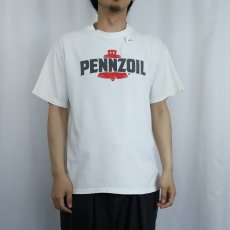 画像2: 80〜90's Pennzoil エンジンオイルブランドプリントTシャツ  (2)