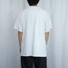画像3: 2000's "Leave the trees where they are." イラストプリントTシャツ XL (3)