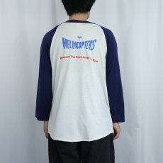 画像3: 90's The Hellacopters USA製 "Respect The Rock America Tour" ロックバンドツアー ラグランTシャツ XL (3)