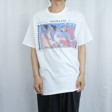 画像2: 90's Fulgencio Lazo USA製 "Northwest Folklife Festival" フェスティバルプリントTシャツ XL (2)
