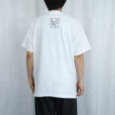 画像3: 90's Fulgencio Lazo USA製 "Northwest Folklife Festival" フェスティバルプリントTシャツ XL (3)