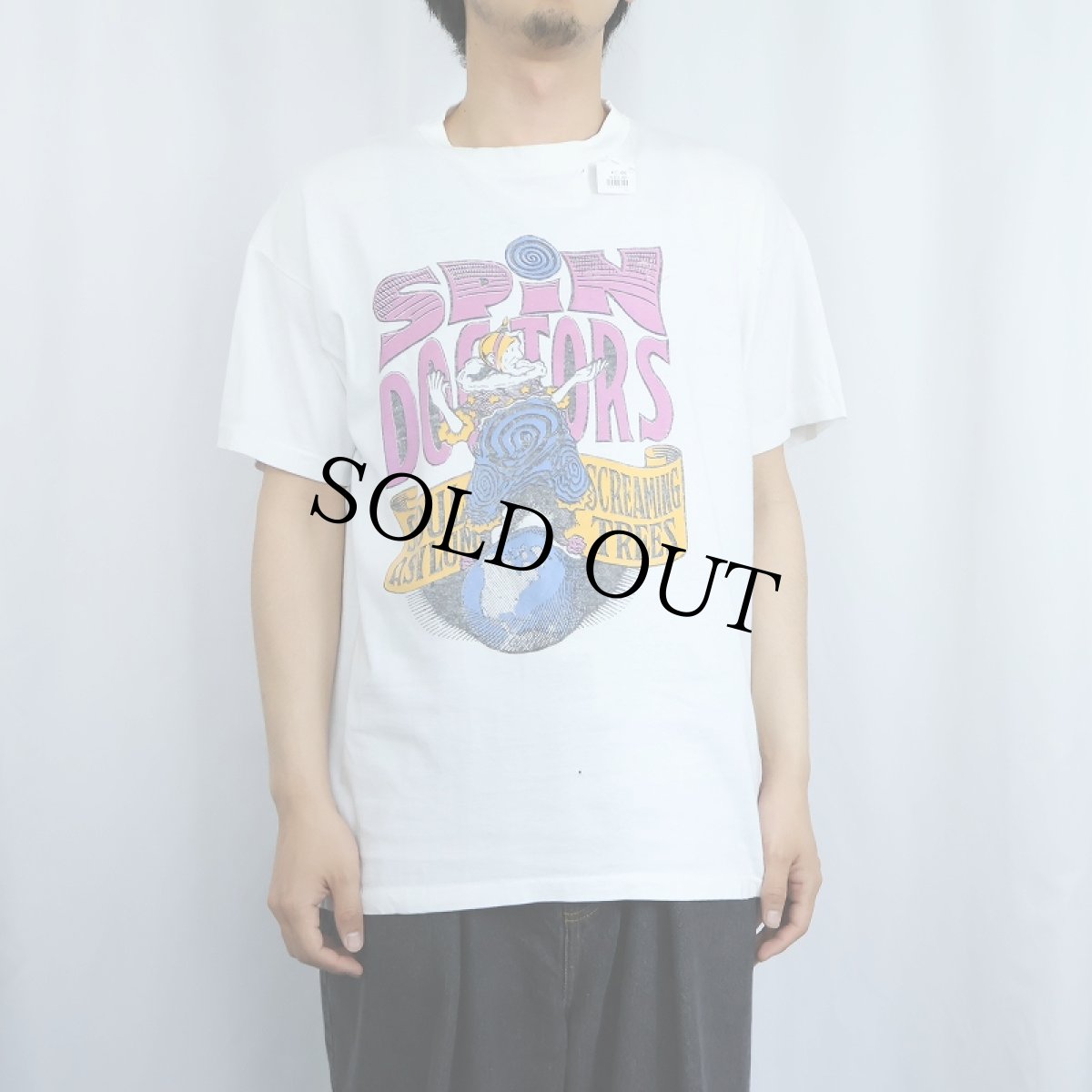 画像3: 90's MTV Alternative Nation USA製 "U.S.A TOUR 1993" 音楽ツアープリントTシャツ L (3)