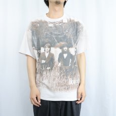 画像2: 90〜2000's THE BEATLES ロックバンド 大判プリントTシャツ (2)