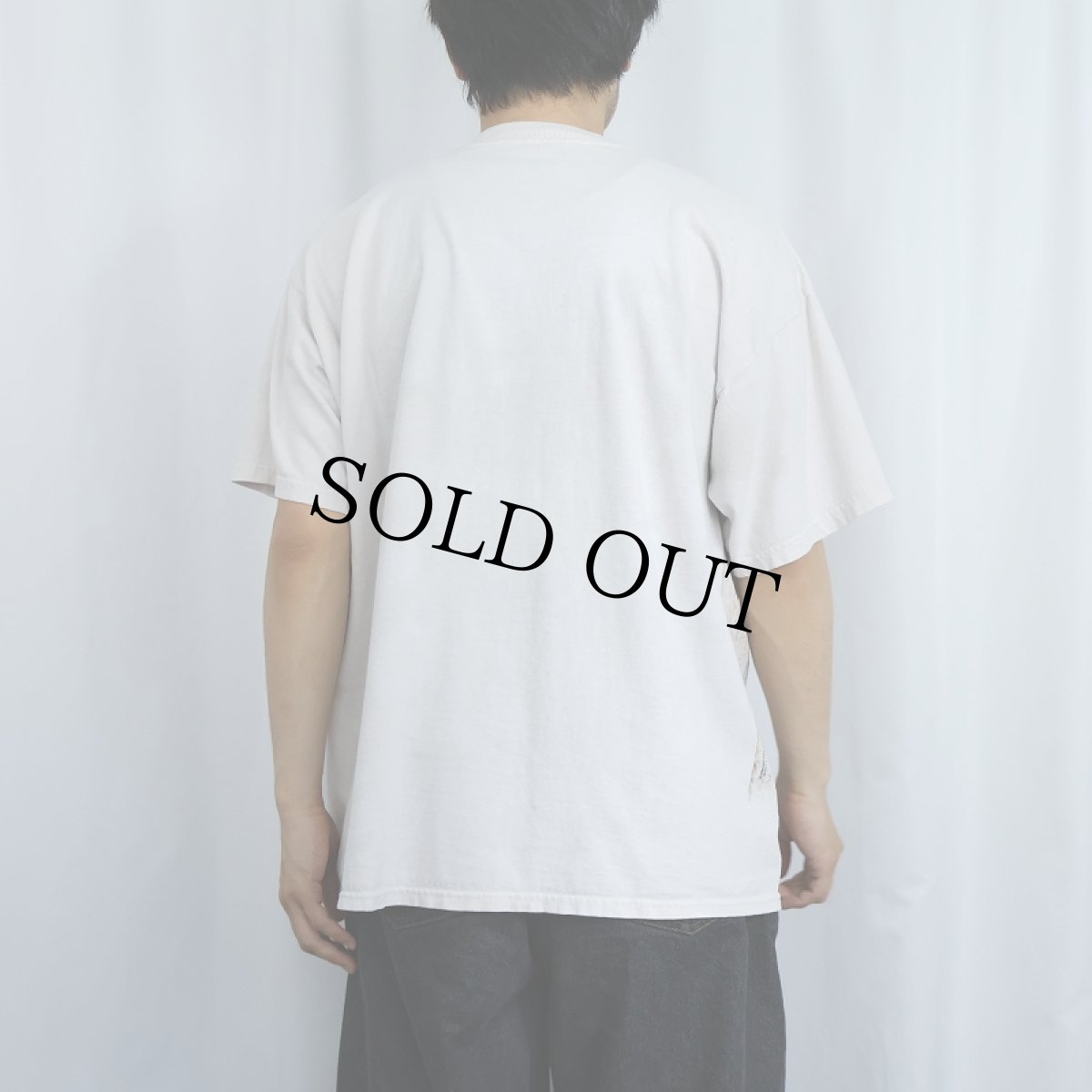 画像3: 90〜2000's THE BEATLES ロックバンド 大判プリントTシャツ (3)