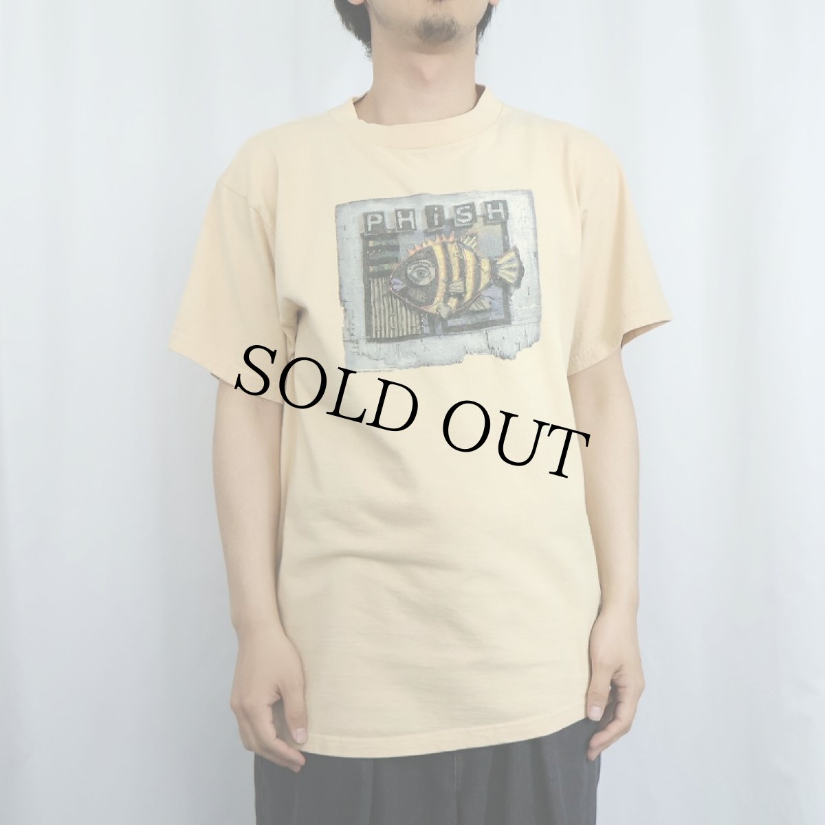 画像3: 80's PHISH ロックバンド プリントTシャツ L (3)