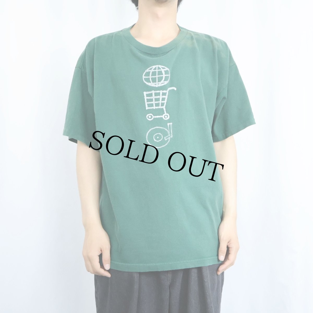 画像3: 90's U2 "POP MART TOUR 97" ロックバンドツアーTシャツ XL (3)