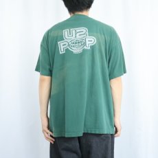 画像4: 90's U2 "POP MART TOUR 97" ロックバンドツアーTシャツ XL (4)