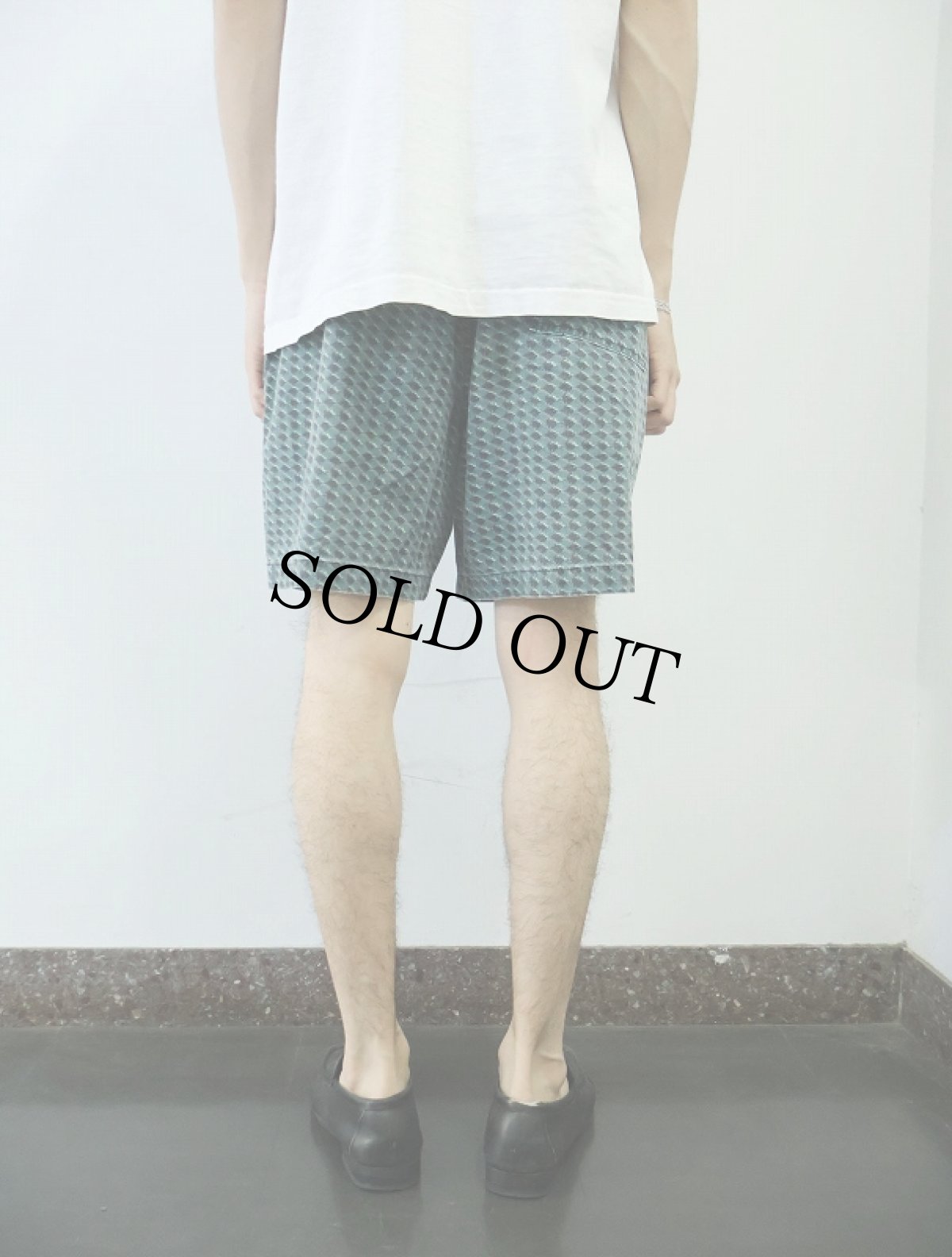 画像3: 90's Ocean Pacific USA製 総柄コットンショーツ L (3)