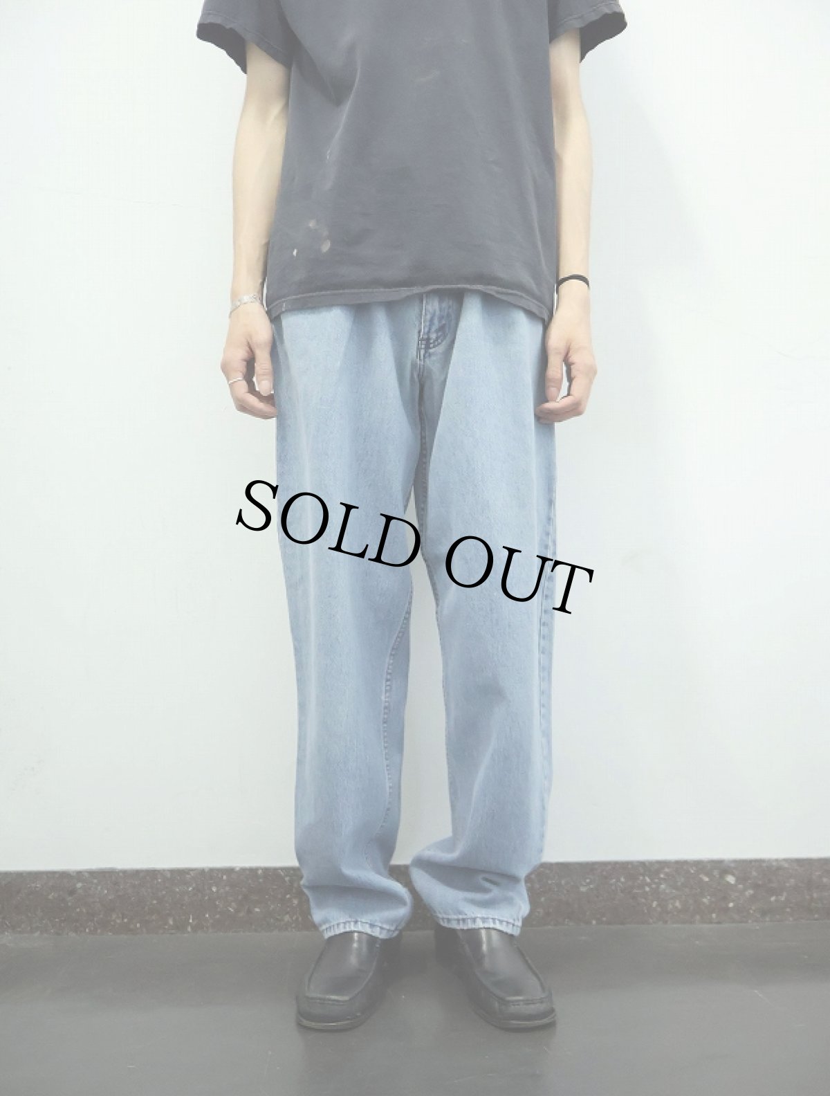 画像1: 90's Levi's SILVER TAB "BAGGY" デニムパンツ W33 (1)