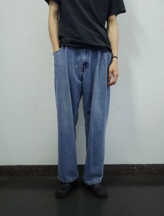 画像2: 90's Levi's SILVER TAB "baggy" デニムパンツ W38 (2)