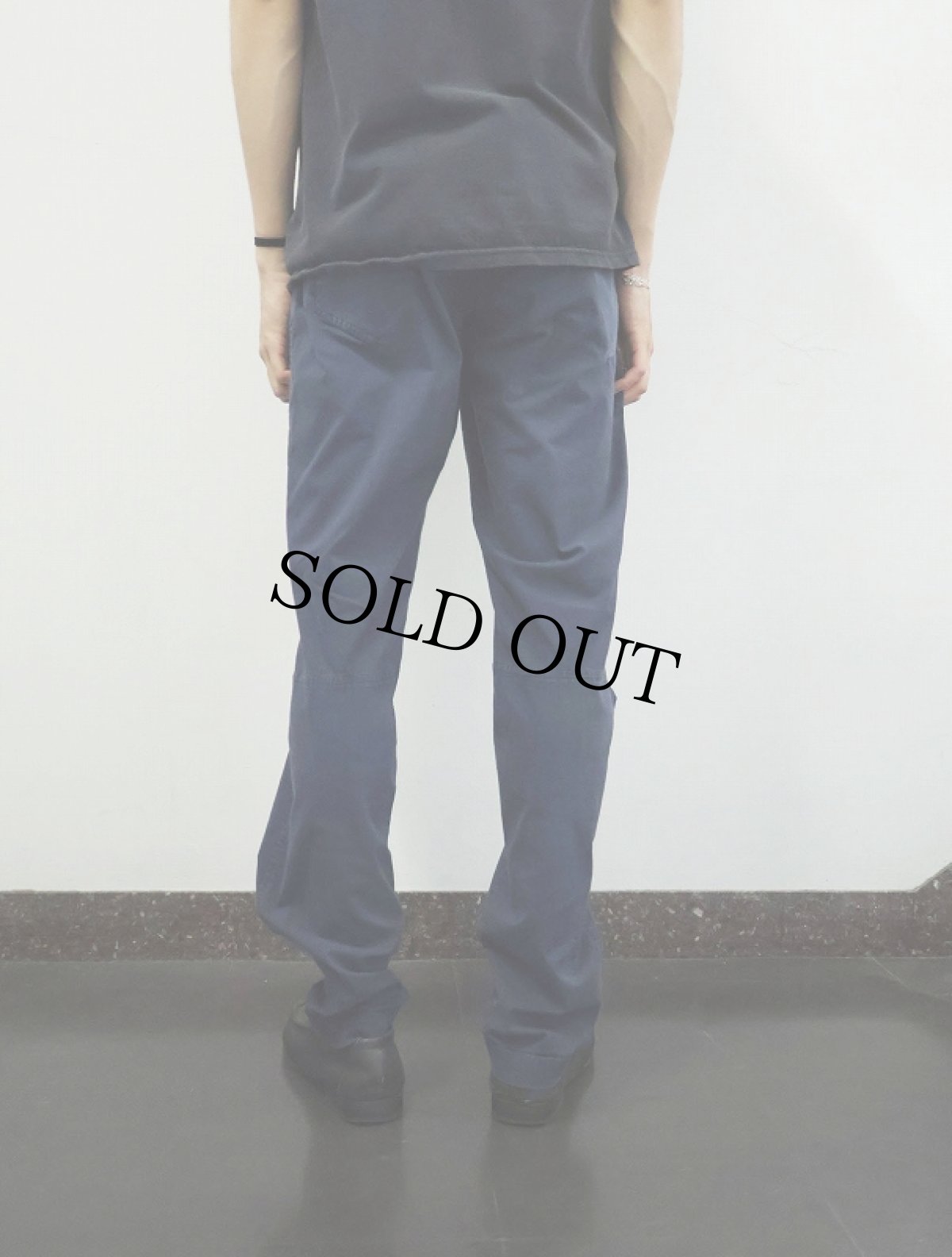 画像3: ARC'TERYX コットン×ナイロン チノトラウザーズ NAVY SIZE36 (3)