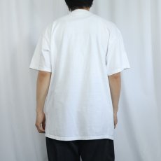 画像3: 90's Krispy Kreme Doughnuts "MASSACHUSETTS DOUGHNUTHEAD" ドーナツショップ キャラクタープリントTシャツ L (3)