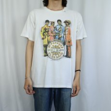 画像3: 90's THE BEATLES "Sgt Pepper's Lonely Hearts Club Band" ロックバンドプリントTシャツ (3)