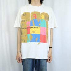 画像3: 90's U2 USA製 "ZOO TV OUTSIDE BROADCAST TOUR" ロックバンドツアーTシャツ XL (3)