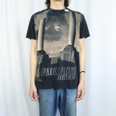 画像2: 2010's PINK FLOYD "ANIMALS" ロックバンド アルバムプリントTシャツ BLACK L (2)