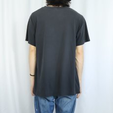 画像3: 2000's Jimi Hendrix "Purple Haze" ミュージシャンプリントTシャツ BLACK (3)