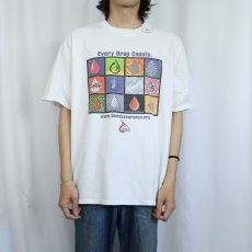 画像2: 2000's BLOOD ASSURANCE "Every Drop Counts." 血液センター プリントTシャツ XL (2)