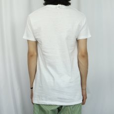 画像3: 70's Hanes Vネック 無地Tシャツ L (3)