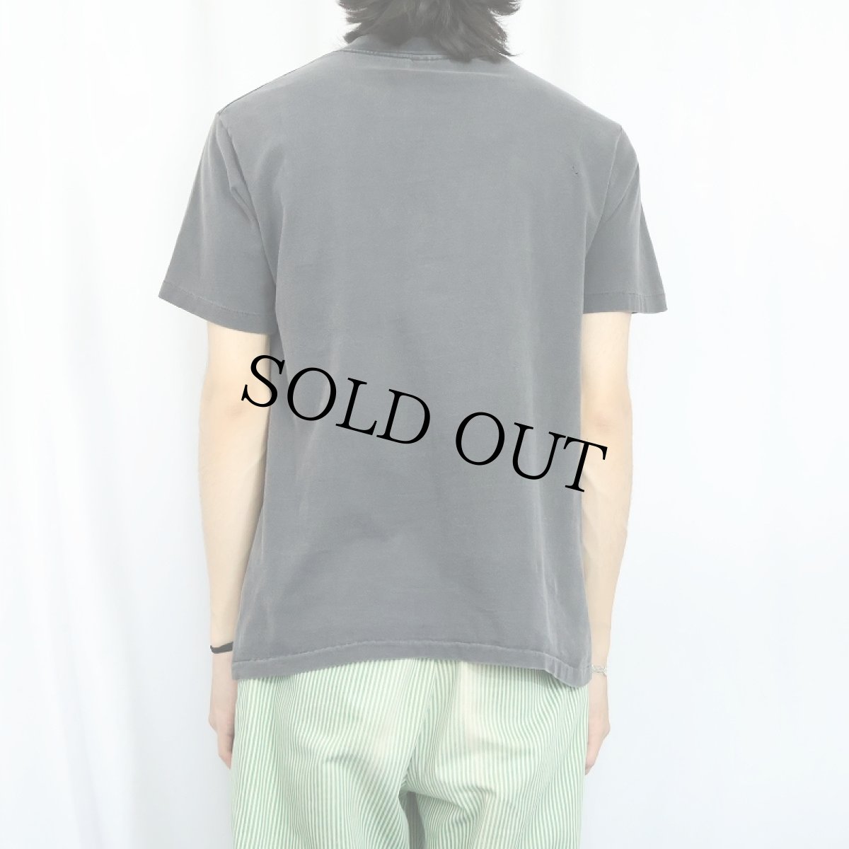 画像3: 90's USA製 "IF YOU REMEMBER THE 60's YOU WEREN'T THERE" ピースマーク メッセージプリントTシャツ BLACK L (3)