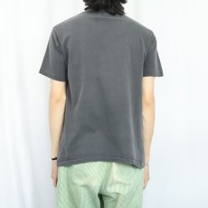 画像3: 90's USA製 "IF YOU REMEMBER THE 60's YOU WEREN'T THERE" ピースマーク メッセージプリントTシャツ BLACK L (3)