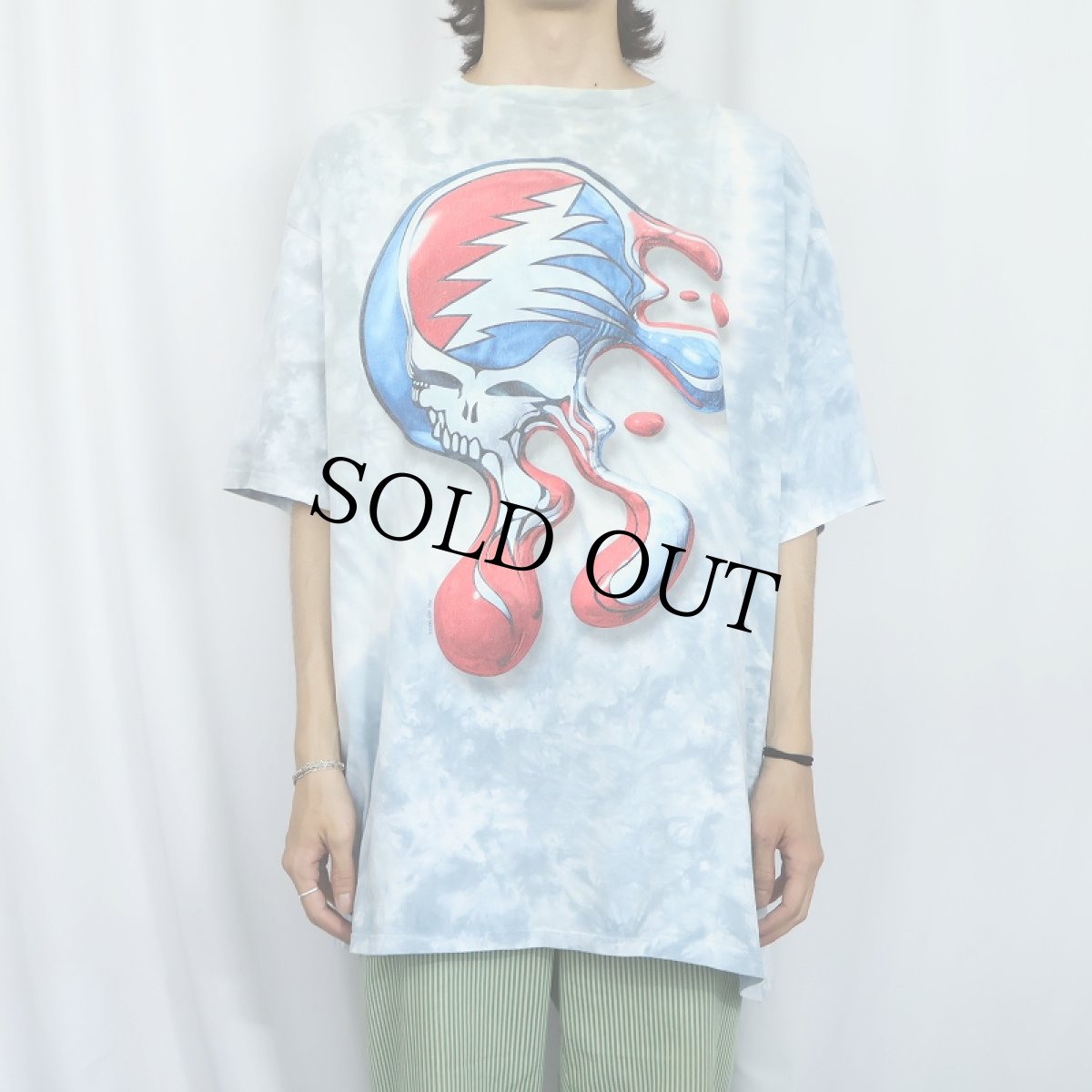 画像3: 2000's GRATEFUL DEAD タイダイ ロックバンドTシャツ (3)