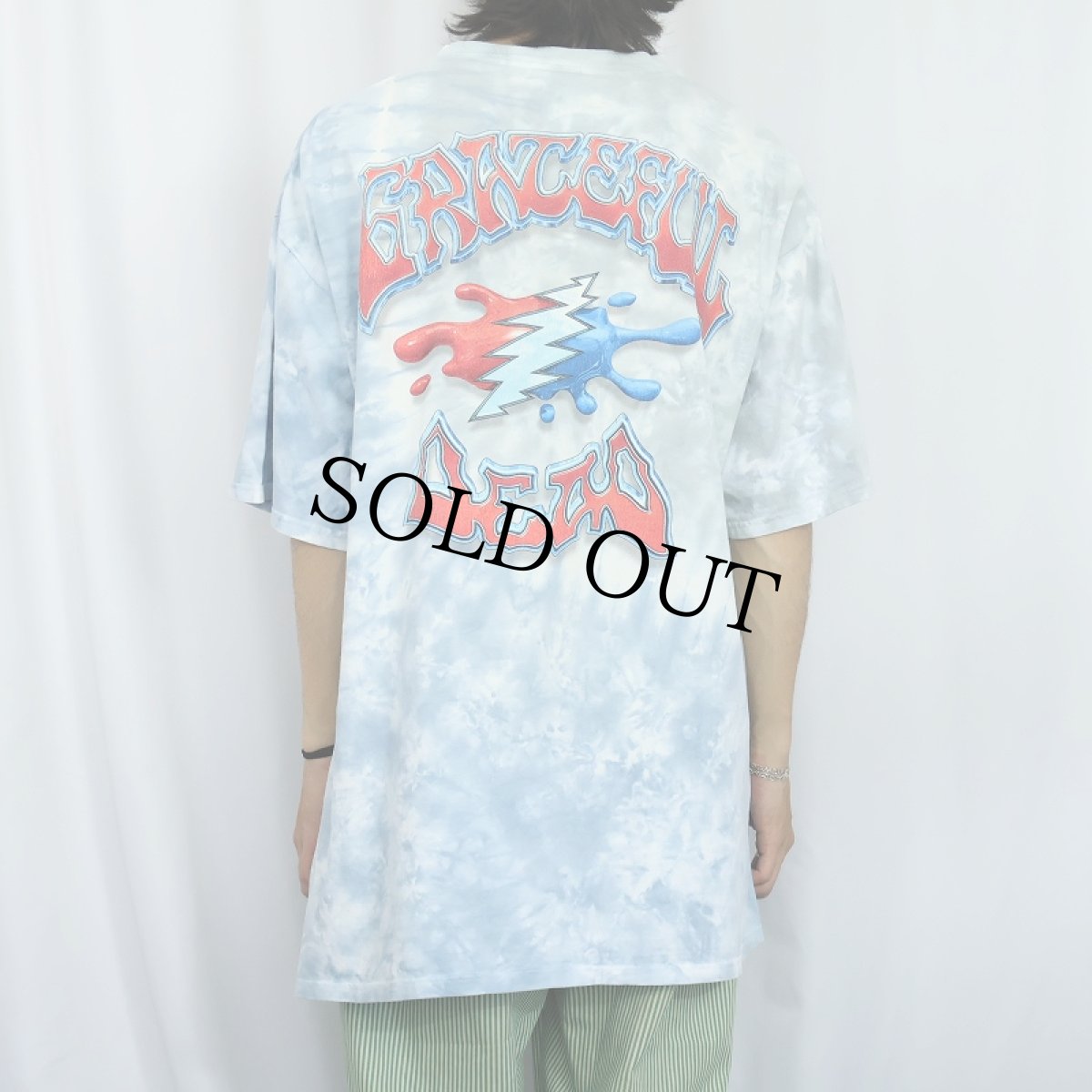 画像4: 2000's GRATEFUL DEAD タイダイ ロックバンドTシャツ (4)