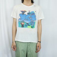 画像2: 80's YES USA製 プログレッシブ・ロックバンド プリントTシャツ XL (2)