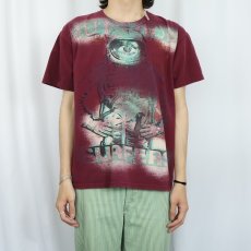 画像2: Butthole Surfers サイケデリック・ノイズロックバンド 大判プリントTシャツ L (2)