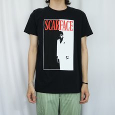 画像2: SCARFACE クライム映画 プリントTシャツ BLACK M (2)