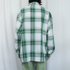 画像3: Caltpo USA製 オンブレーチェック柄シャツ (3)